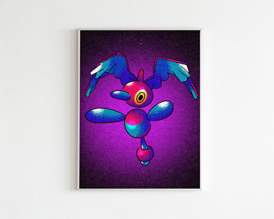 Mega Porygon-z Art Print