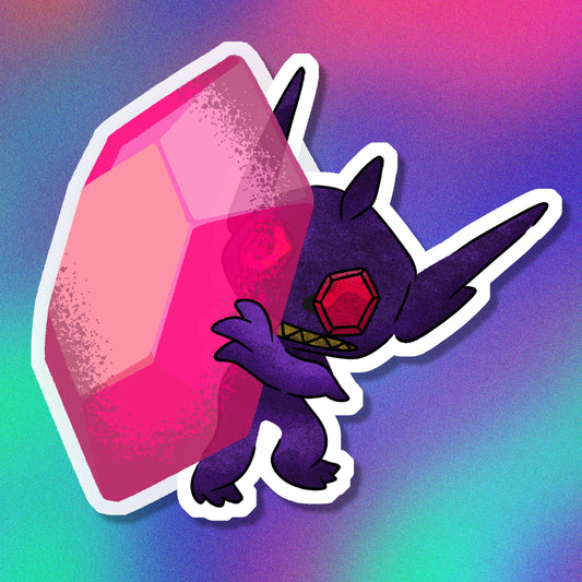 Mega Sableye Vinyl Sticker