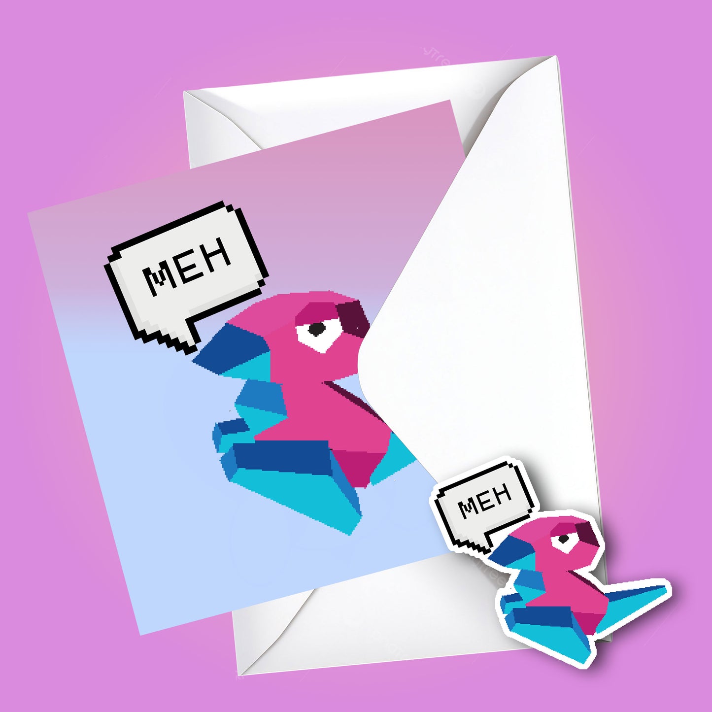 Porygon Anti- Valentine's Day Card