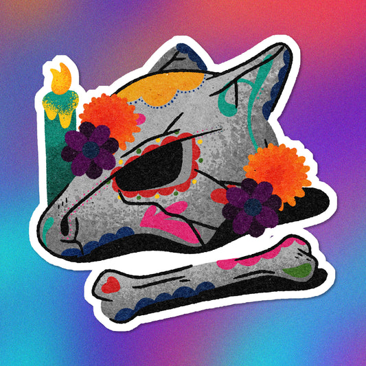 Dia de los Muertos Marowak Vinyl Sticker