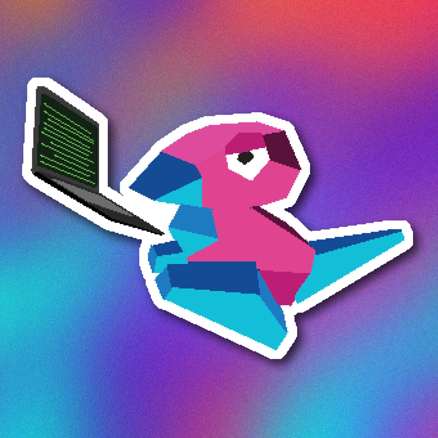 Porygon 98 Vinyl Sticker