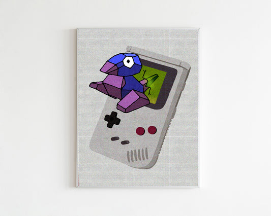 Shiny Porygon Gameboy Art Print