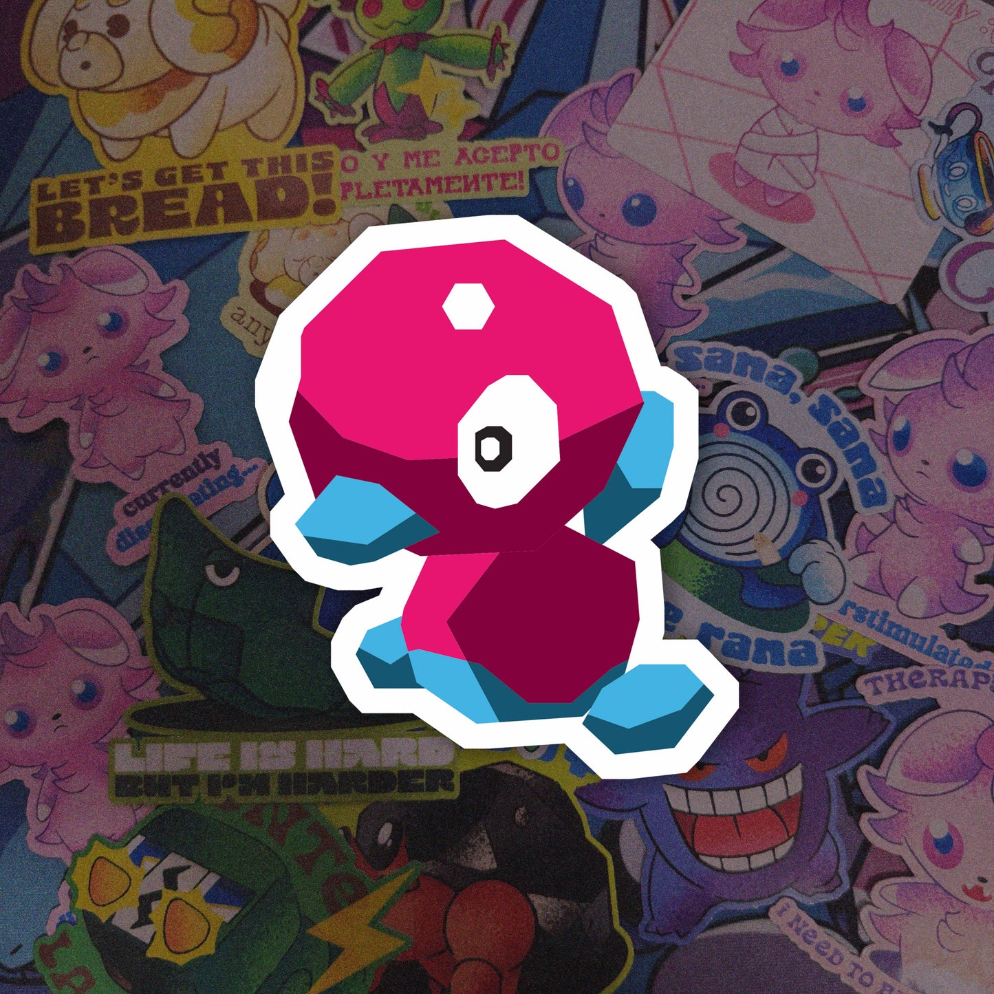 Porygon2 Rumble Vinyl Sticker