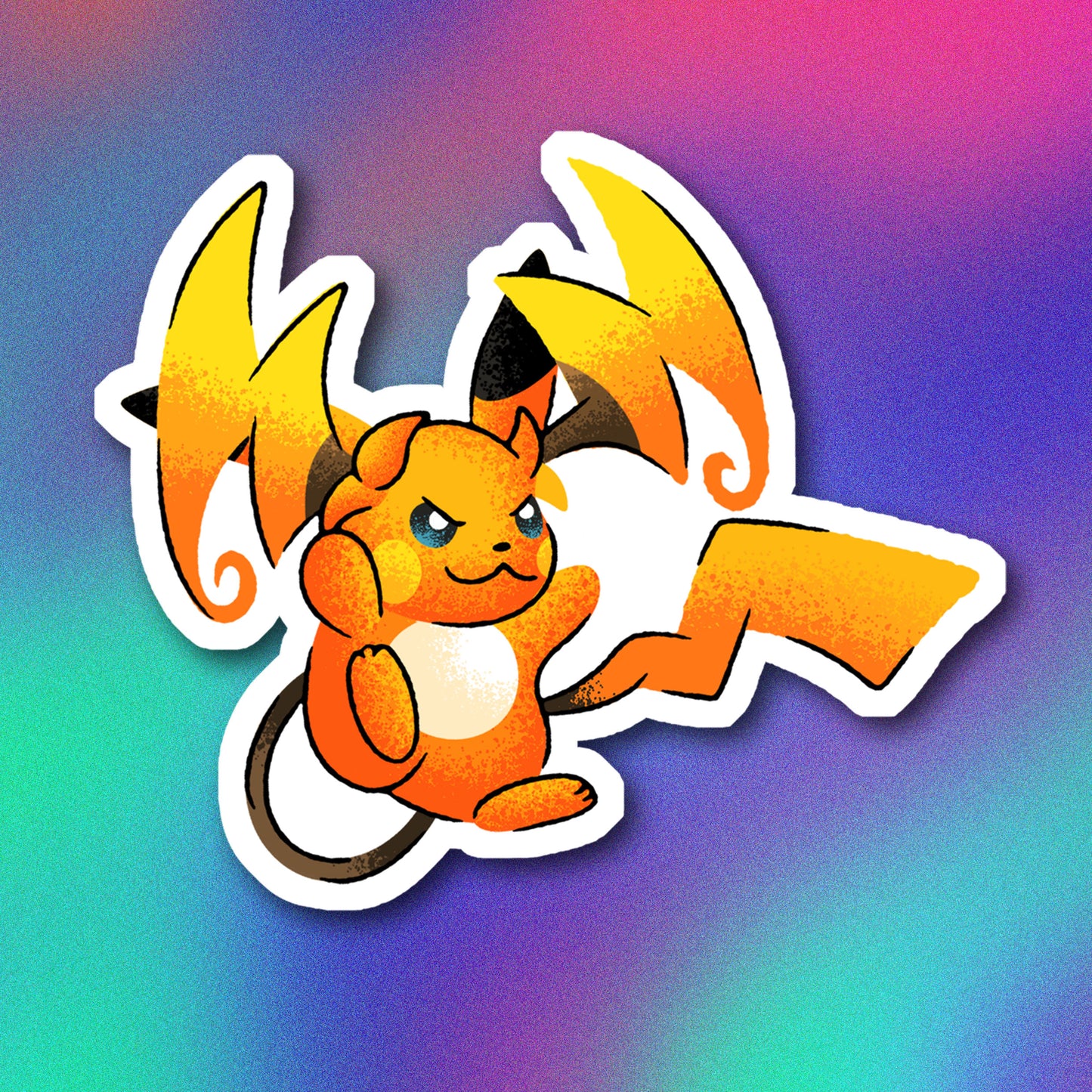 Mega Raichu Y Vinyl Sticker