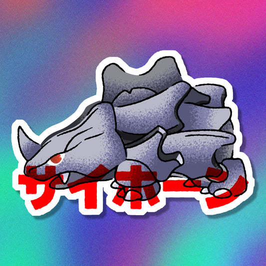 Rhyhorn Vinyl Sticker