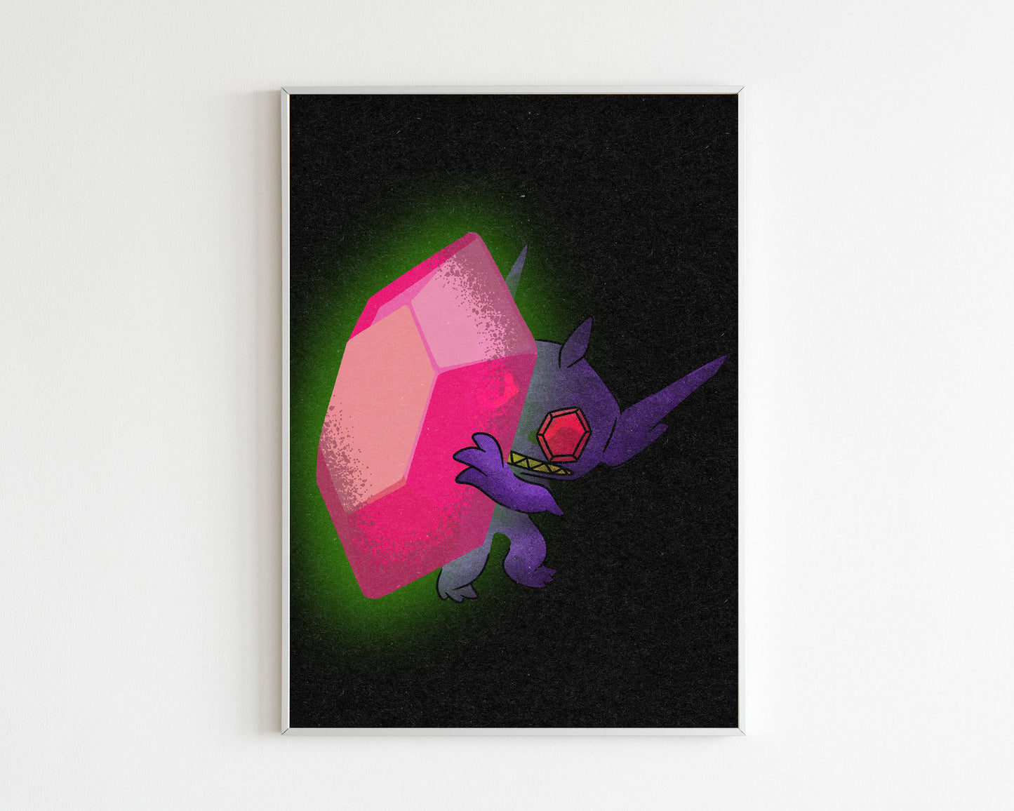 Mega Sableye Art Print