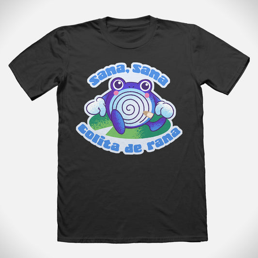 Poliwhirl Sana, Sana Colita de Rana T-Shirt