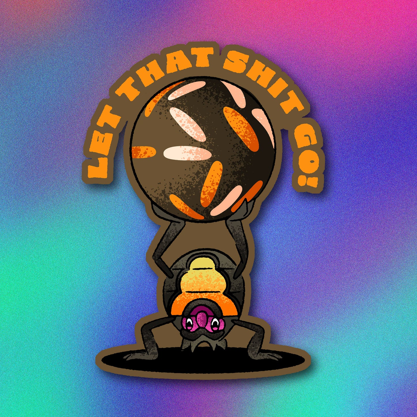 Rellor Let that Go! Vinyl Sticker