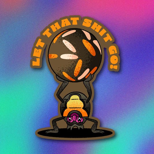 Rellor Let that Go! Vinyl Sticker