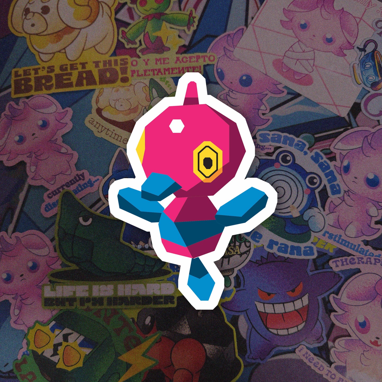 Porygon-z Rumble Vinyl Sticker