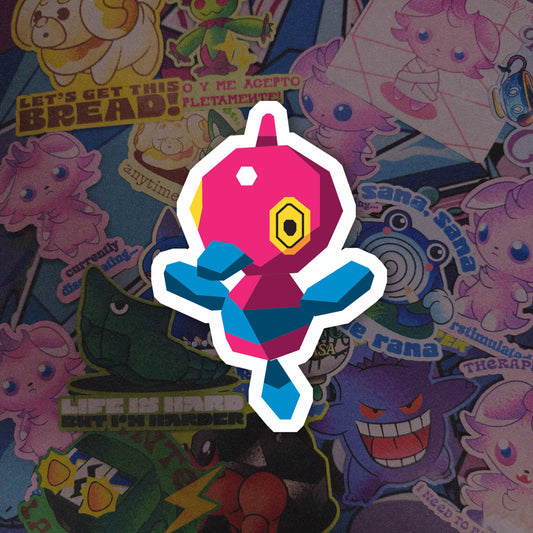 Porygon-z Rumble Vinyl Sticker
