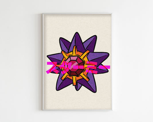 Starmie Art Print