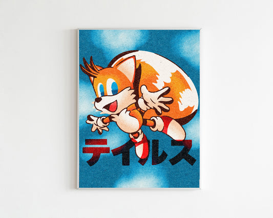 Tails Art Print