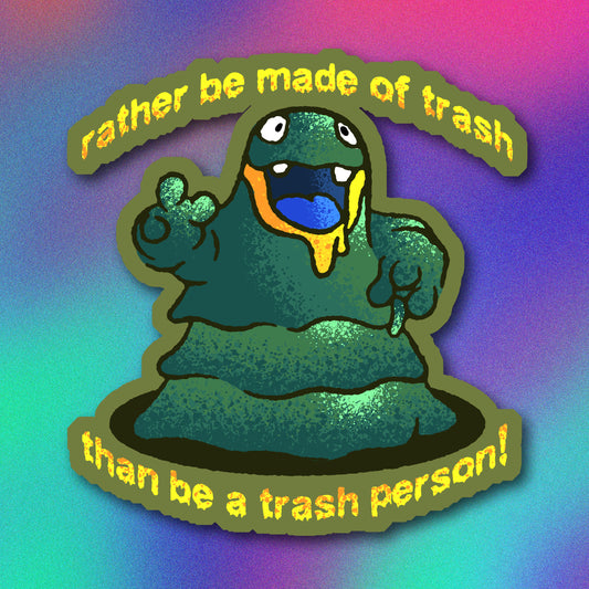 Alolan Grimer Trash Vinyl Sticker