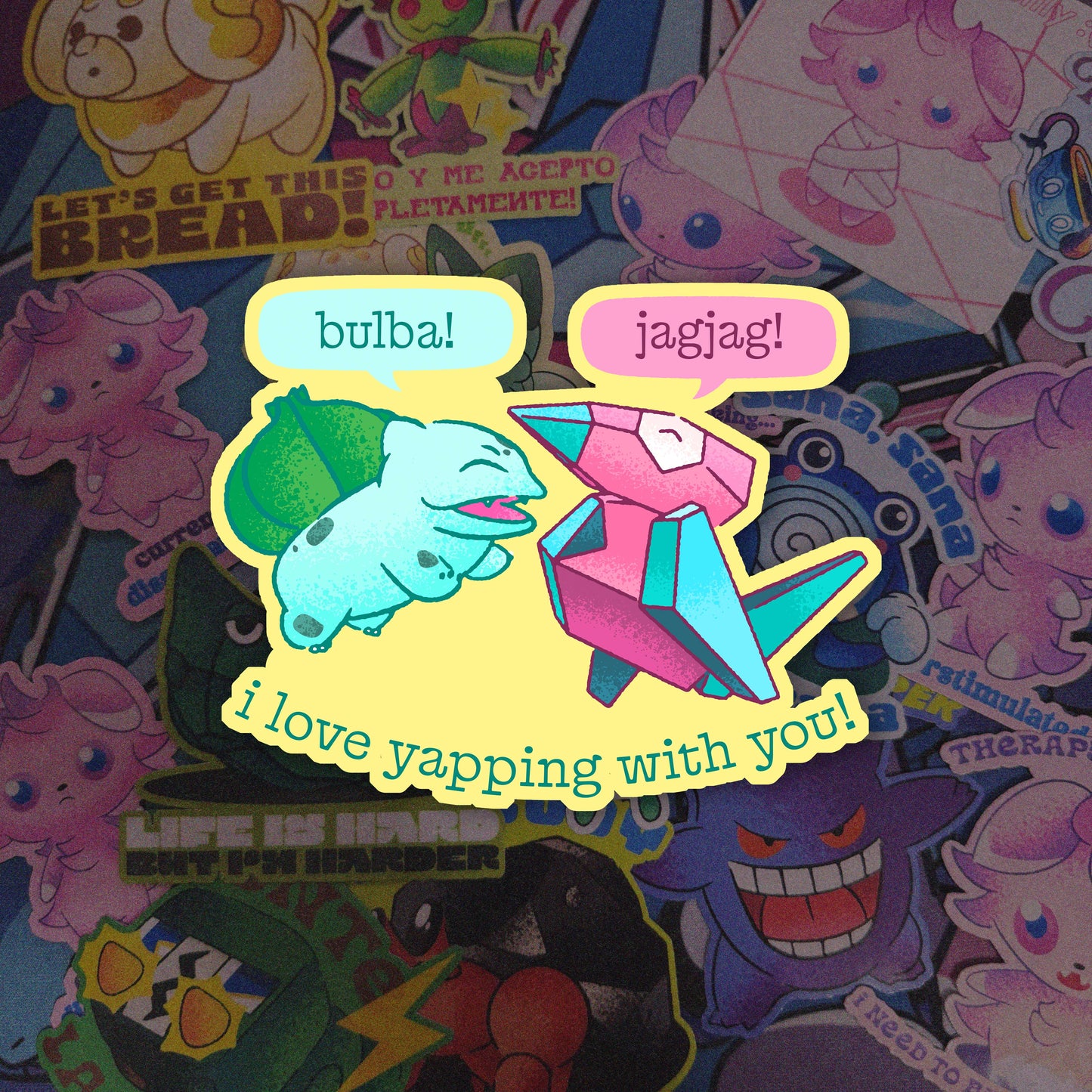 My Favorite to Yap With Vinyl Sticker