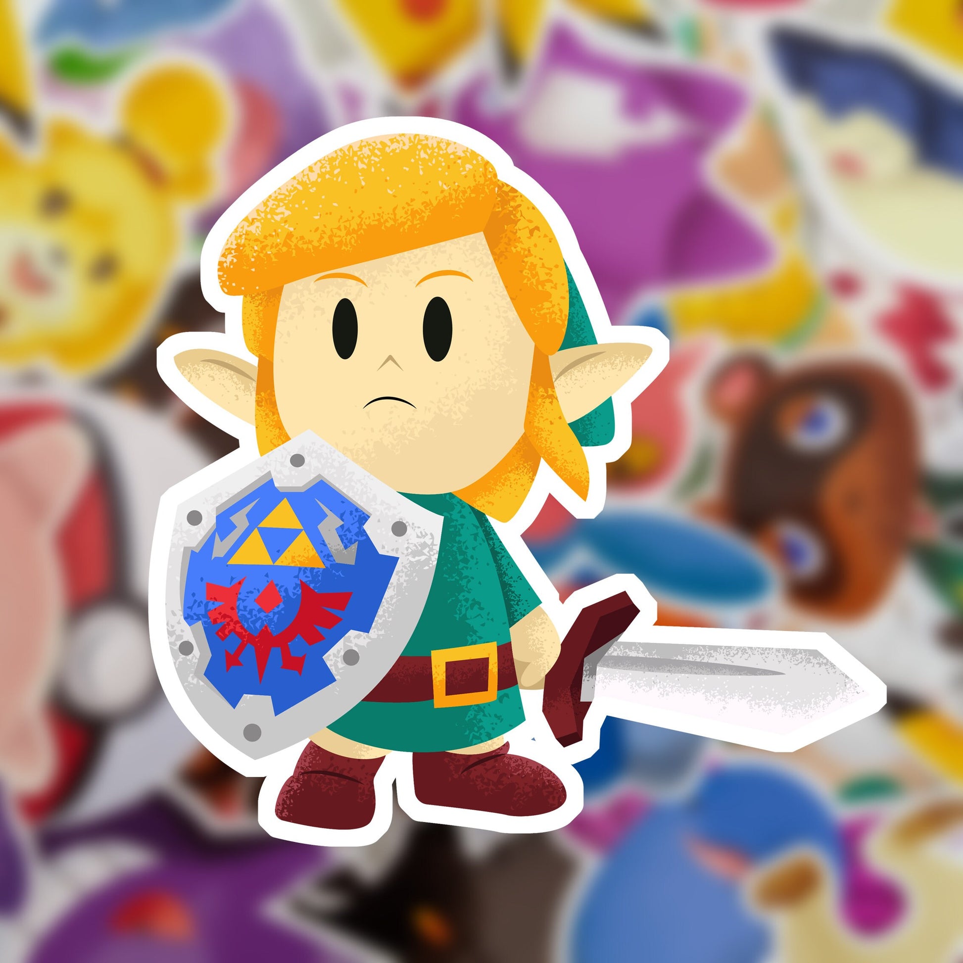 Legend of Zelda Link Vinyl Sticker