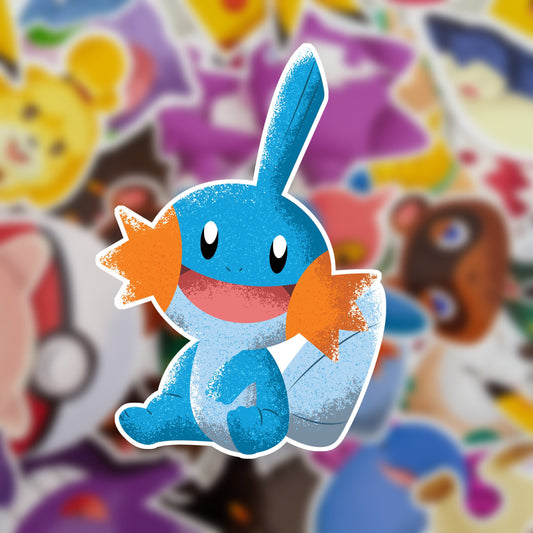 Mudkip Vinyl Sticker