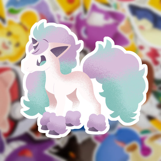 Ponyta Vinyl Sticker