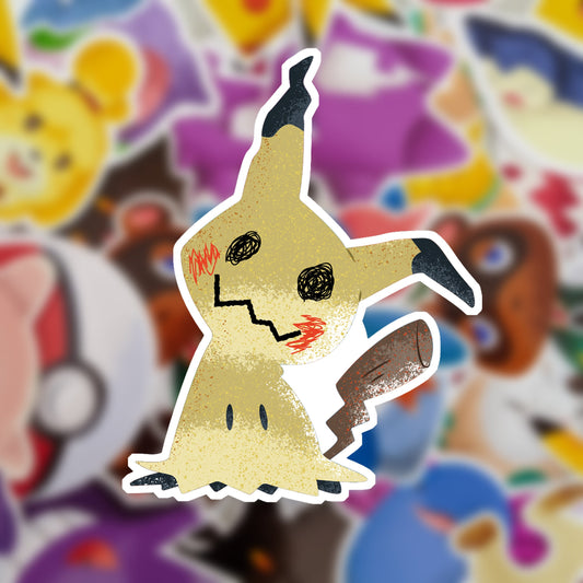 Mimikyu Vinyl Sticker