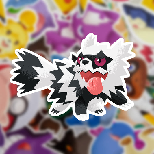 Zigzagoon Vinyl Sticker