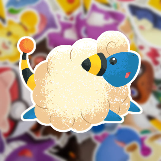 Mareep Vinyl Sticker