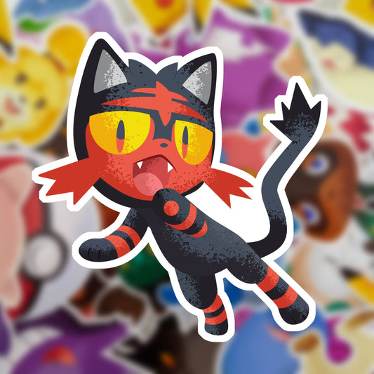 Litten Vinyl Sticker