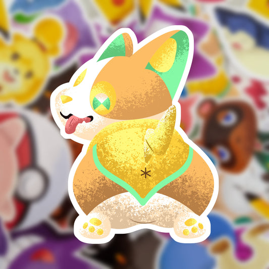 Yamper Vinyl Sticker