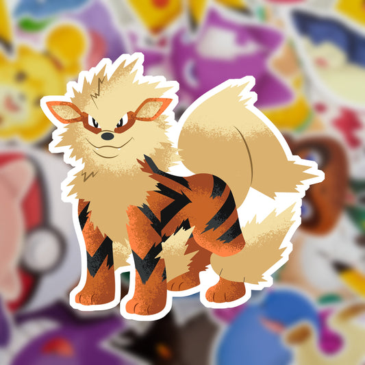 Arcanine Vinyl Sticker