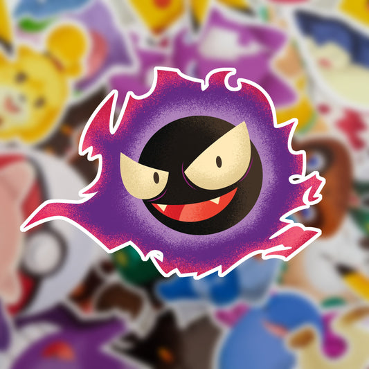 Gastly Vinyl Sticker