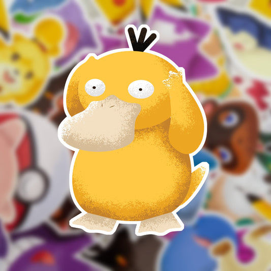 Psyduck Vinyl Sticker