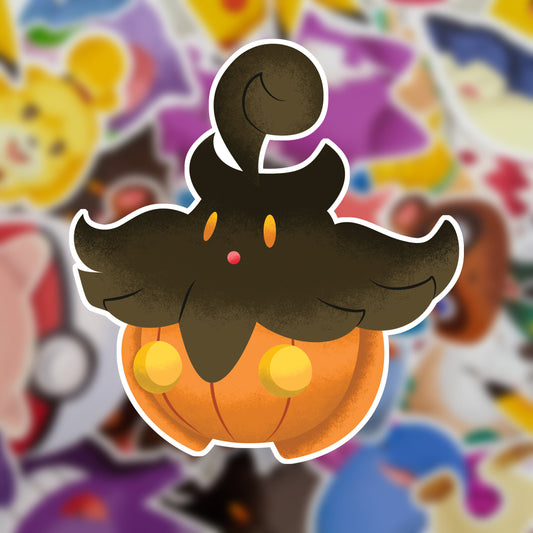 Pumpkaboo Vinyl Sticker