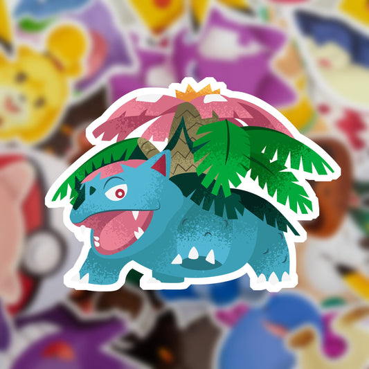 Mega Venusaur Vinyl Sticker