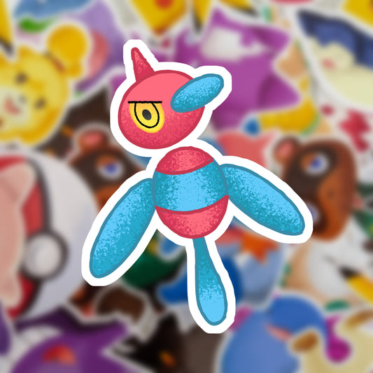 Porygon-z Vinyl Sticker