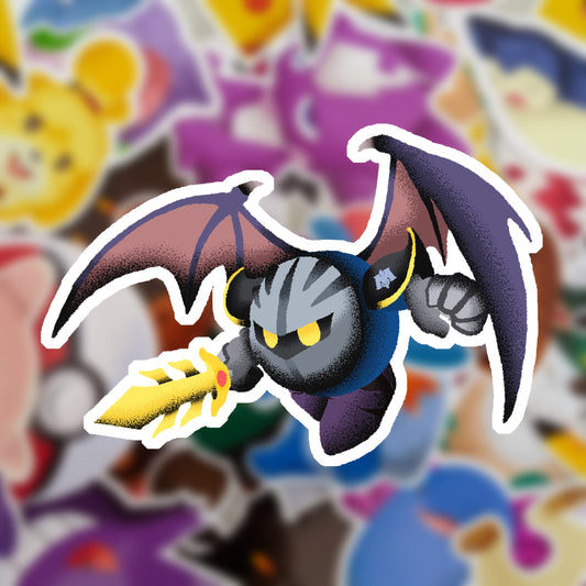 Meta Knight Vinyl Sticker