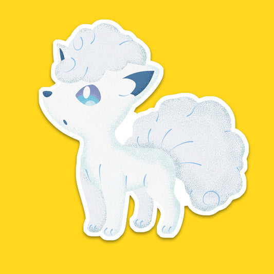 Vulpix Vinyl Sticker