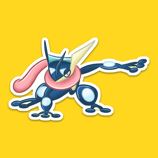 Greninja Vinyl Sticker