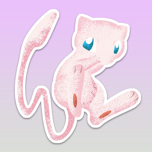 Mew Vinyl Sticker