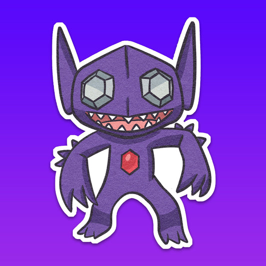 Sableye Vinyl Sticker