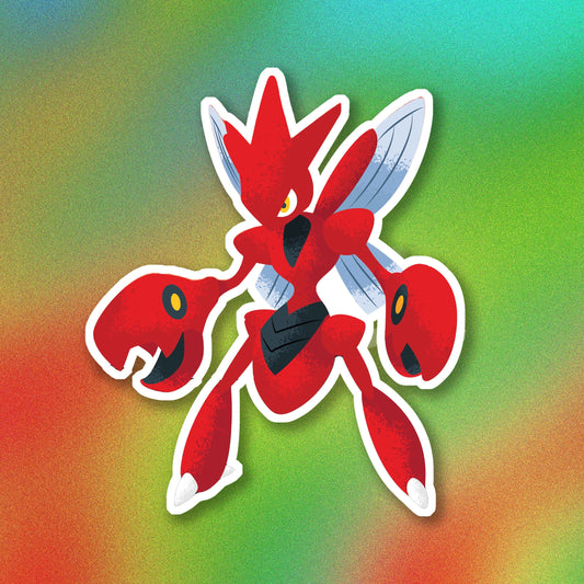 Scizor Vinyl Sticker