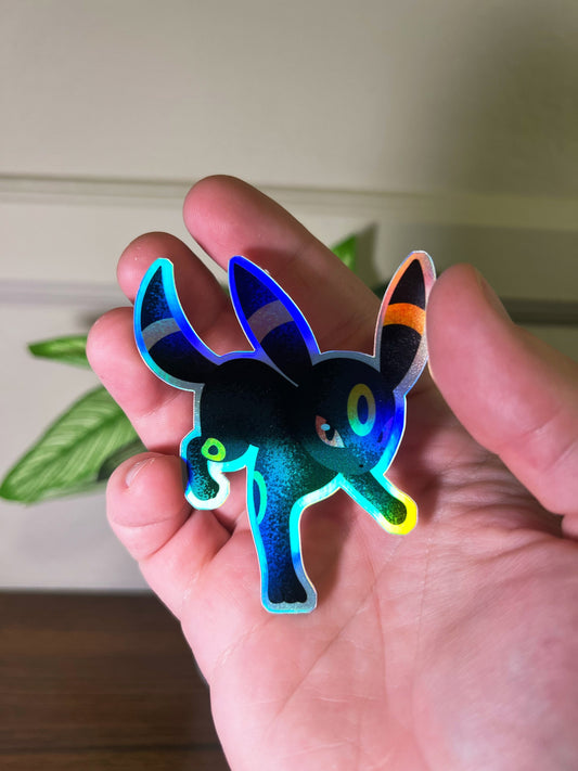 Umbreon Holographic Vinyl Sticker