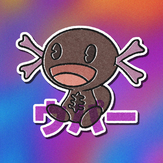 Paldean Wooper Vinyl Sticker