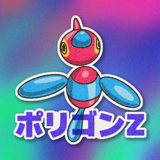 Porygon-z Vinyl Sticker