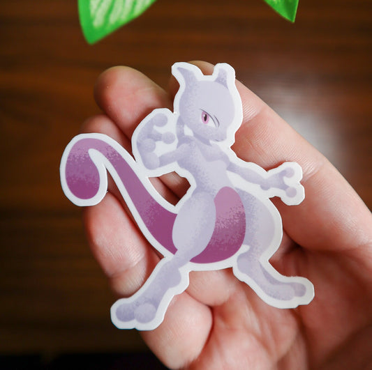 Mewtwo Vinyl Sticker