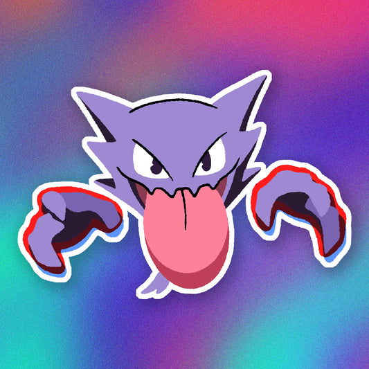 Shiny Haunter Vinyl Sticker