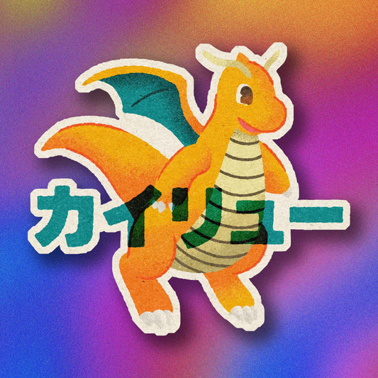 Dragonite Vinyl Sticker