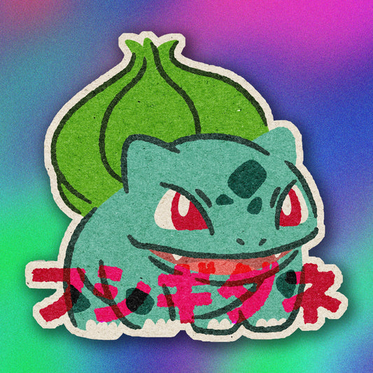 Bulbasaur Vinyl Sticker